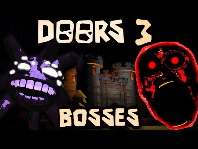 Roblox Doors Floor 3: The Castle - ALL Early Bosses