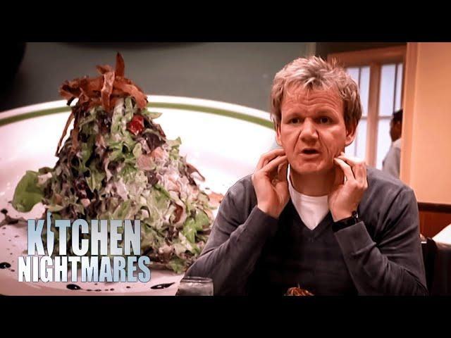 Gordon Confused By ICE CREAM CONE Salad | S1 E5 | Full Episode | Kitchen Nightmares | Gordon Ramsay