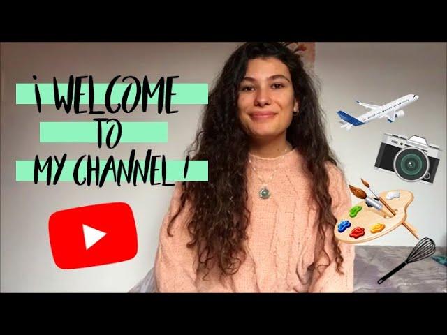 Welcome to my channel!