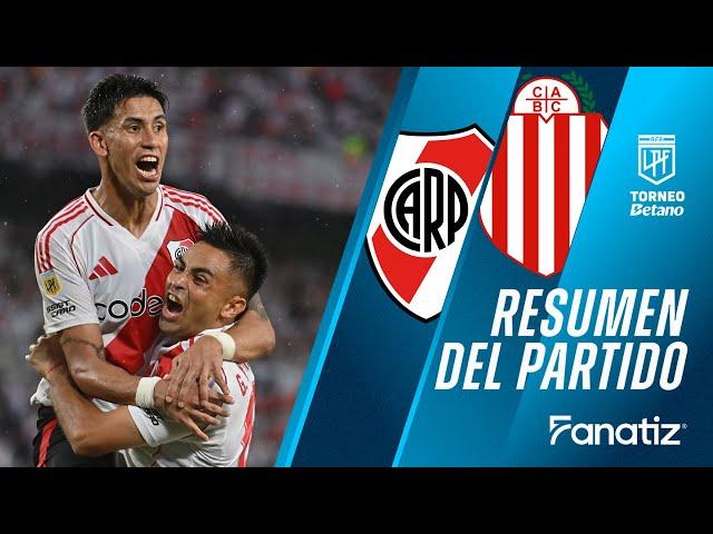 River Plate 3 vs. 0 Barracas Central - Resumen del partido | #TorneoBetano2024