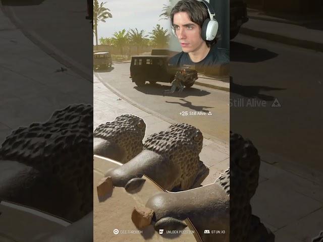 HE CANT SEE ME BUT HE CAN HEAR ME 
