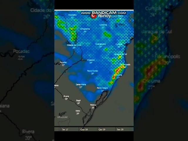 ATENÇÃO REGIÃO SUL DO BRASIL #shorts #youtubeshorts #previsãodotempo #chuva #granizo #temporais