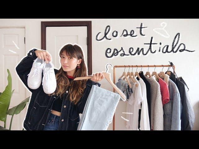 the ultimate guide to closet essentials