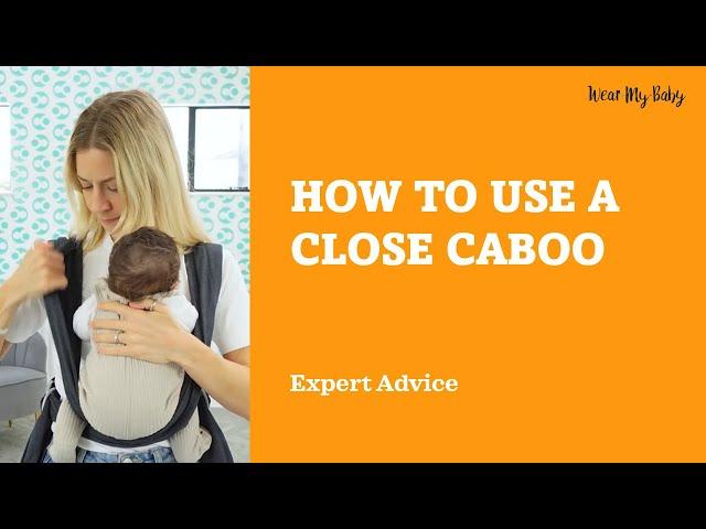  Close Caboo Sling Wrap Carrier: Easy Newborn Tutorial in 2 Simple Pieces! 