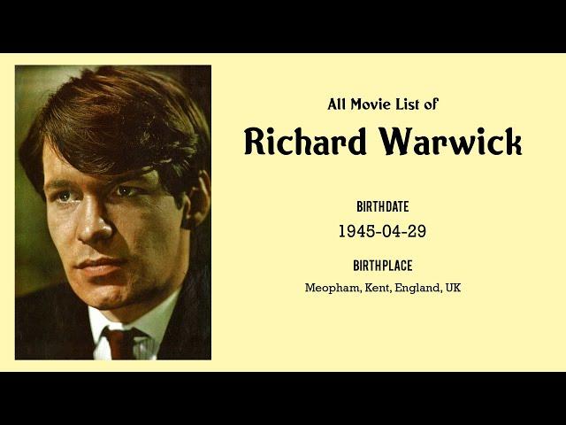 Richard Warwick Movies list Richard Warwick| Filmography of Richard Warwick