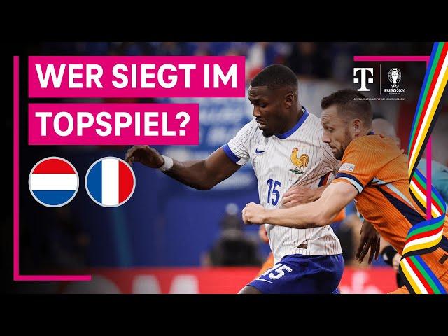 Niederlande - Frankreich, Highlights mit Live-Kommentar | UEFA EURO 2024, Gruppenphase | MAGENTA TV