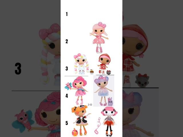 Lalaloopsy dolls I want!