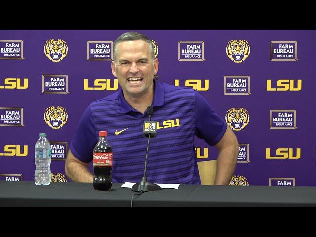 LSU Matt McMahon previews Tigers big test at Kansas State