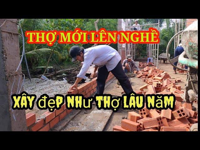 cách tập xây nhà cho fuho mới lên nghề thợ hồ