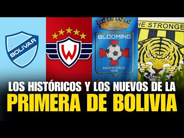 ¿Cuál es el EQUIPO de FÚTBOL más ANTIGUO de BOLIVIA? Los 16 CLUBES ordenados por EDAD