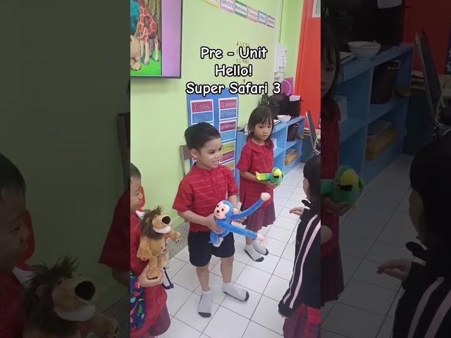 Super Safari 3. Hello! #fypage #kindergarten #teacher #classroom
