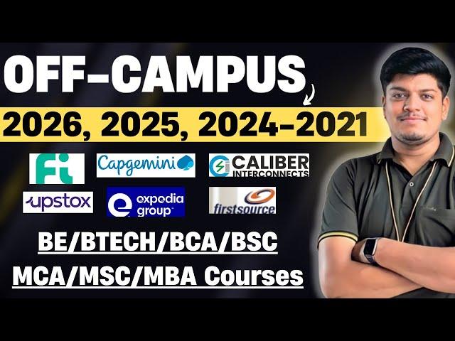 Capgemini, Fi, Volvo, Expedia, Aon Hiring | Off Campus Drive 2025, 2026, 2024, 2023, 2022-2021 BATCH