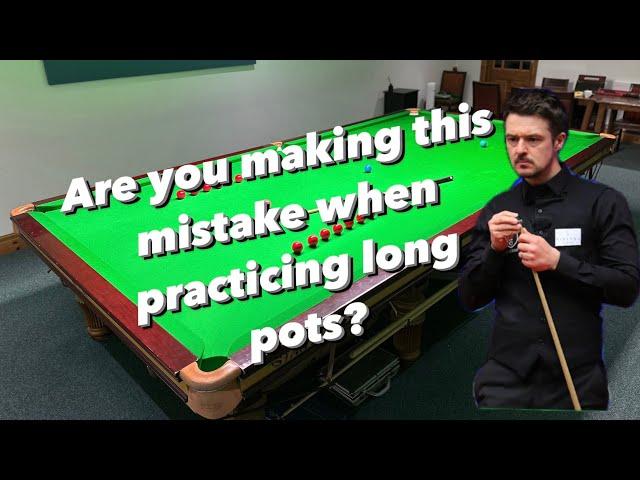 Are you making this mistake when practicing long pots?
