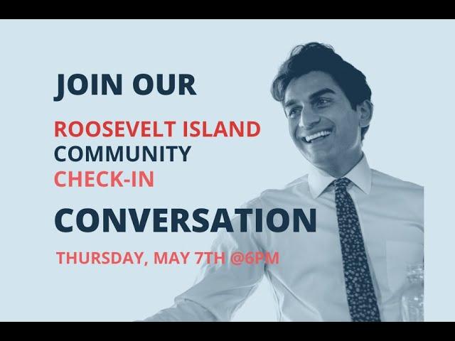 Roosevelt Island Conversation with Suraj Patel