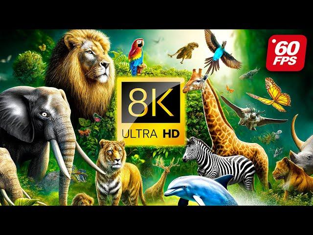 THE ULTIMATE 8K ANIMAL ADVENTURE 60FPS 8K ULTRA HD