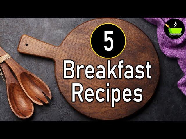 Healthy Breakfast Recipes | High Protein Breakfast Recipes | Easy Breakfast Recipes | Nashta Recipes