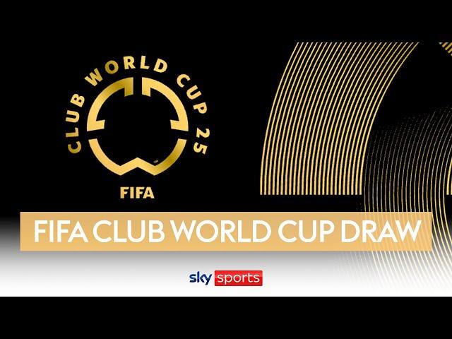 FULL COVERAGE! Club World Cup Draw