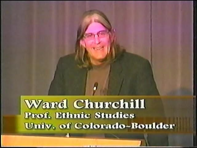 CU Professor Ward Churchill Speaks At University of Wisconsin - Whitewater, March 2005