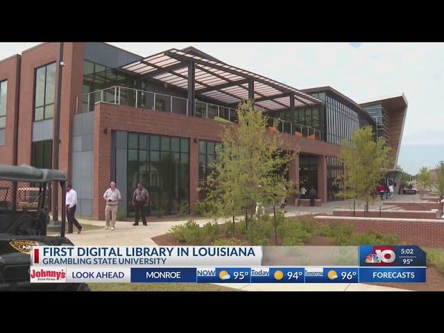 Grambling State University opens the first digital library in Louisiana