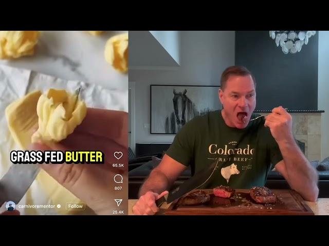 A full carnivore diet breakdown in one minute!