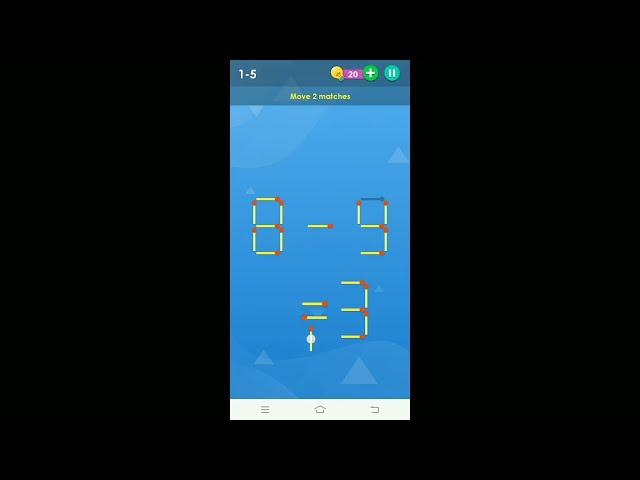 Smart puzzles matches simple level solution 5