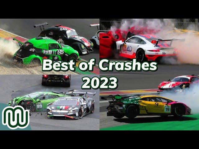 Best of Motorsport Crashes and Spins of 2023 (Spa-Francorchamps & Nürburgring)