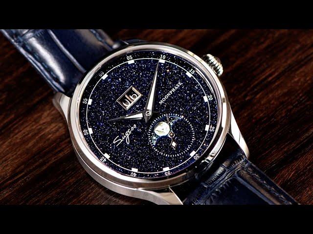 Часы Sugess Moonphase  ST2528 Movement Stainless Steel