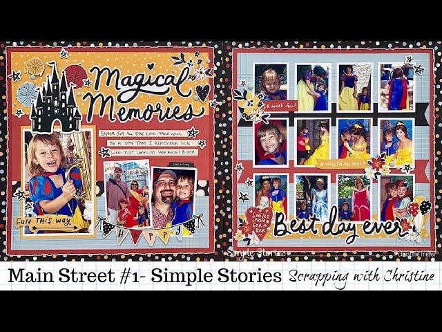 TWO PAGE LAYOUT - Main Street Simple Pages - Simple Stories