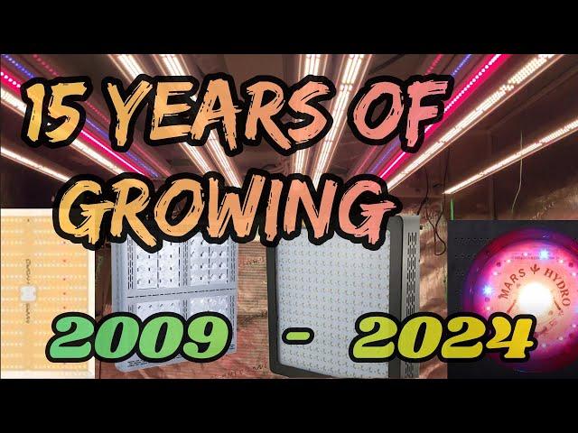 Evolution of  Grow Lights  , 15 years Of Growing . #MarsHydro