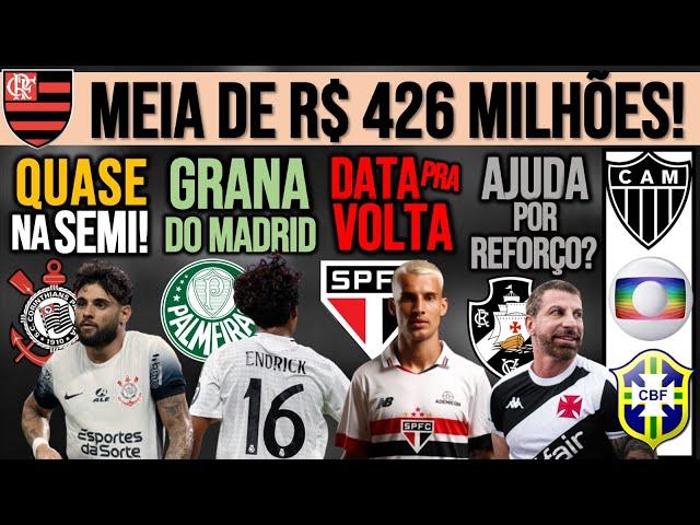 BAITA NOTÍCIA NO TIMÃO! REFORÇO NO SP! BÔNUS PRO VERDÃO! FLA RENOVA! VASCO: $ PRA CONTRATAÇÃO? GALO+