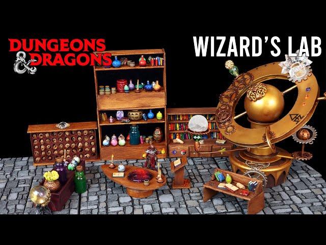 Wizard Lab and Orrery! DIY Crafting for Dungeons and Dragons