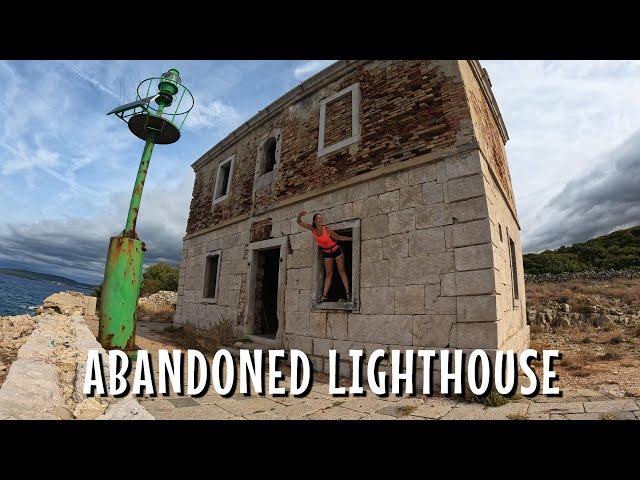 Abandoned Isolated Lighthouse on the Mediterranean Sea | Martinas Life