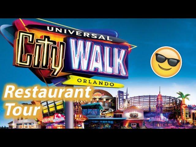 Restaurant Tour of Universal CityWalk Orlando | Universal Studios Dining Plan Options