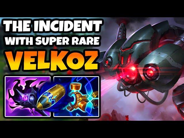 Rare Velkoz Mid game with the magic incident (rare pekinwoof lore)