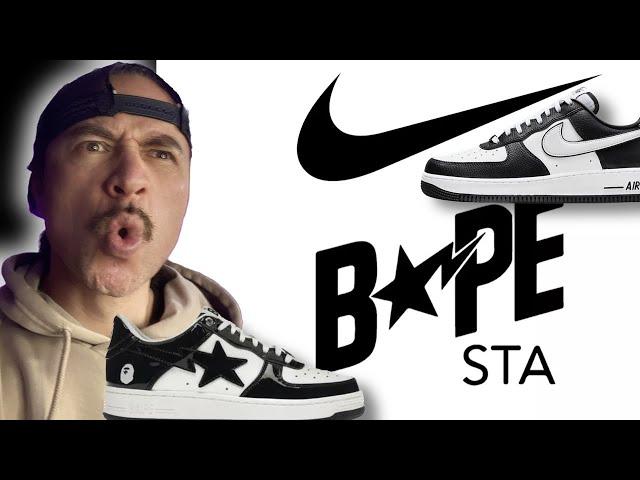 NIKE are FINALLY suing BAPE! why did it take so long?