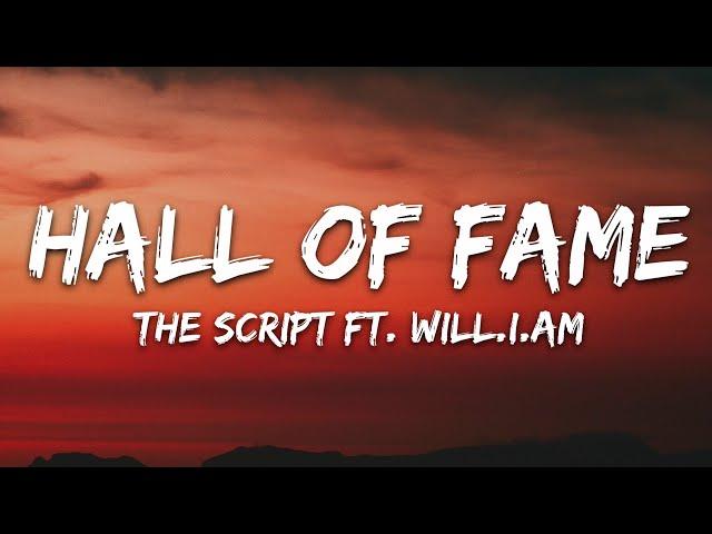 The Script - Hall Of Fame (Lyrics) ft. will.i.am