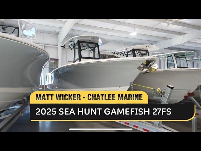 2025 Sea Hunt Gamefish 27 FS! A Boat for Every Budget!! Under 162k!!! Call for Show Price!!!