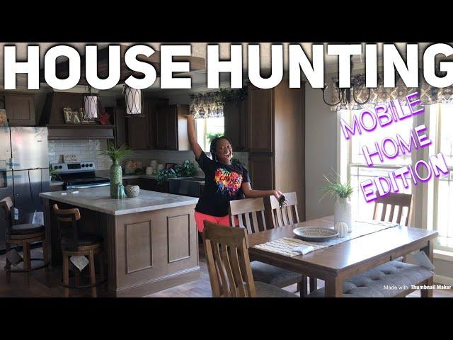 LUXURY MOBILE HOME SHOPPING!!! | BUYING MY FIRST HOUSE AT 23!! | House Hunting Vlog *YALL..IM SHOOK*