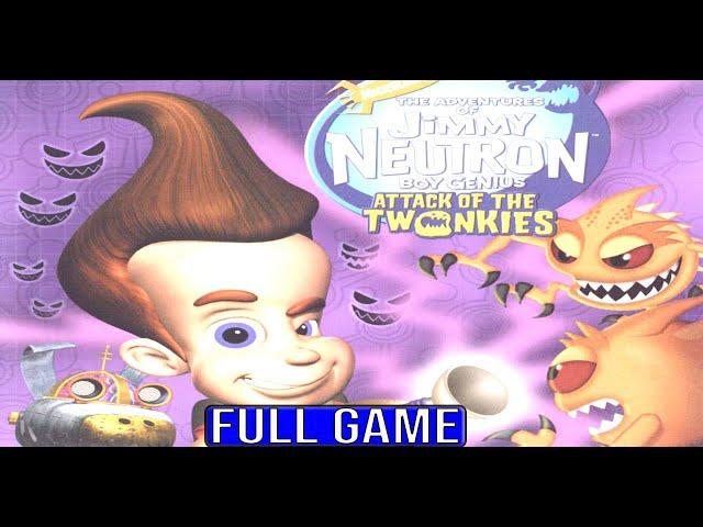 JIMMY NEUTRON ATTACK OF THE TWONKIES Full Gameplay Walkthrough - No Commentary (#JimmyNeutron Full)