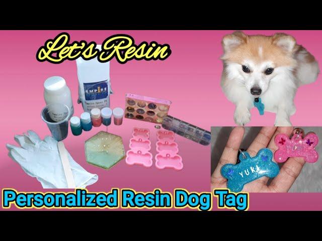 Let's Resin | Personalized Dog tag Made in Resin | Jemhia 07