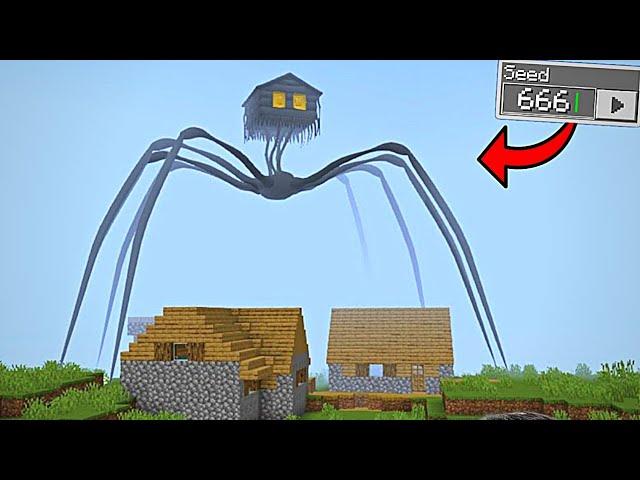 i Found Horror *GIANT SPIDER*  in Minecraft | Minecraft Horror Video |