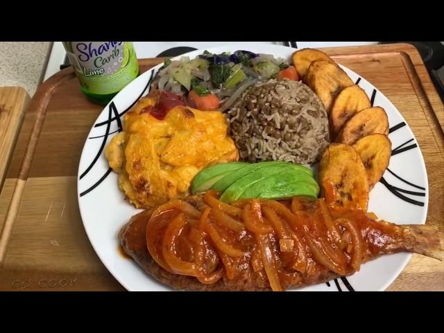 LET’S COOK WITH ME | FRIED FISH | SCALLOPED POTATOES |PLANTAINS | STEAMED VEG |  TERRI-ANN’S KITCHEN