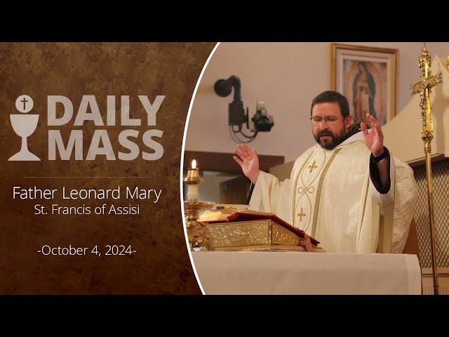 Catholic Daily Mass - Daily TV Mass - October 4, 2024