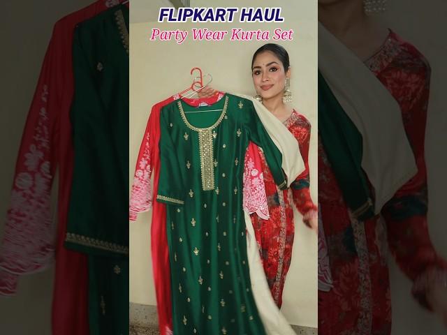 Beautiful Festive kurta set haul | Pakistani style kurta | Flipkart kurta set haul