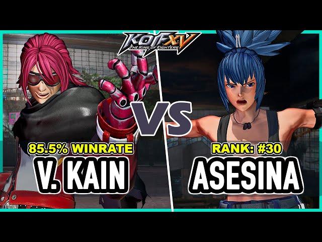 KOF XV  Violent Kain (Krohnen/Iori/Kyo) vs Shermie Asesina (Leona/Athena/Shermie)  Steam