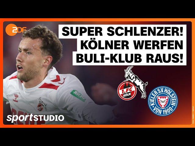 1. FC Köln – Holstein Kiel | DFB-Pokal, 2. Runde Saison 2024/25 | sportstudio