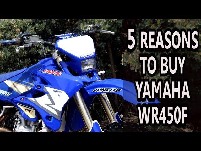 Why I love my Yamaha wr450f dirt bike