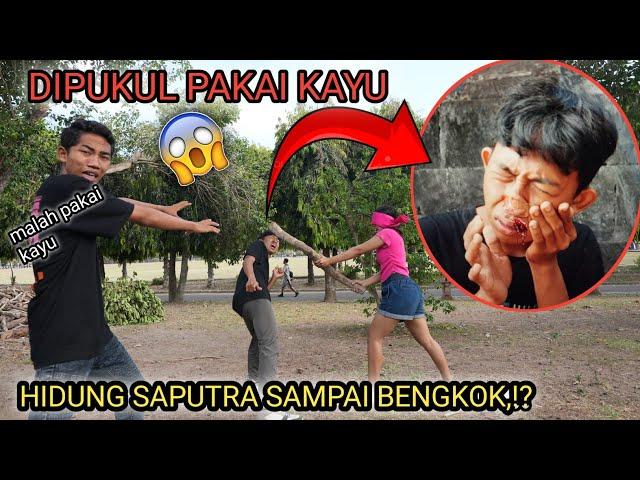 KESERUAN#51 | Main Blindfold Game Saputra Kena Pukvl??