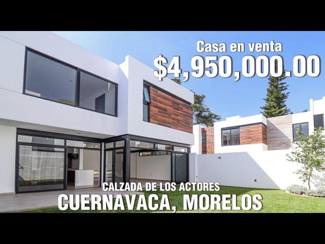 Casa en venta actores  Cuernavaca, Morelos $4,950,000  ‍️ALBERCA Y JARDIN‼️ CONTÁCTANOS