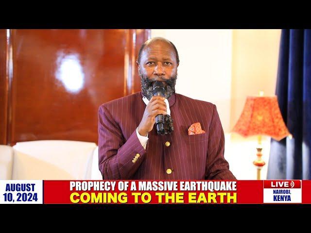 PROPHECY OF A MASSIVE EARTHQUAKE COMING TO THE EARTH | AUGUST 10, 2024